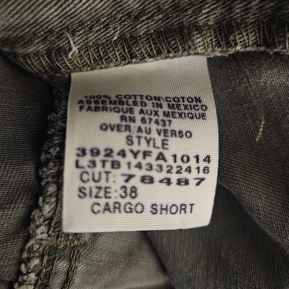 Polo Ralph Lauren Cargo men’s green shorts Size 38 Utility Grunge Y2k - Picture 5 of 7